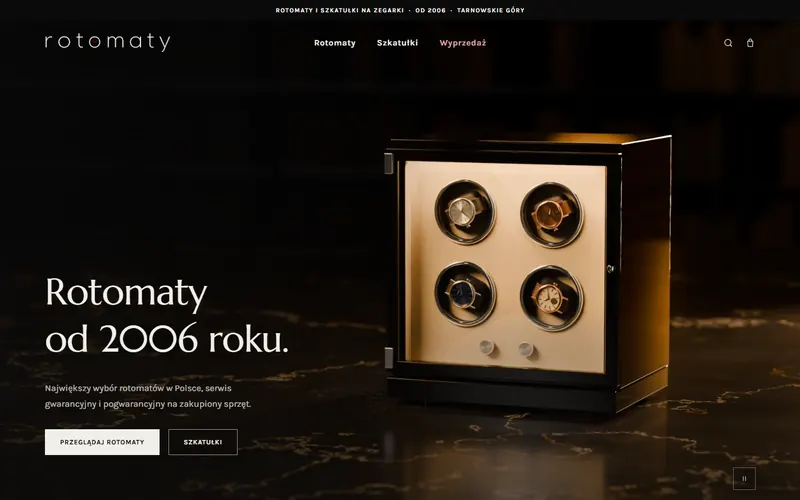 Zrzut strony Rotomaty.pl